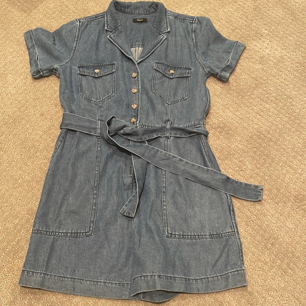 Rails Denim Romper